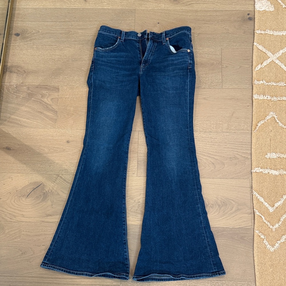 Citizens Of Humanity Indigo Flare Jeans
